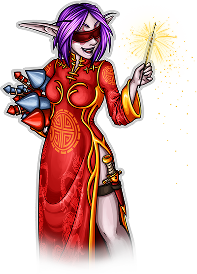 Lunar Festival night elf